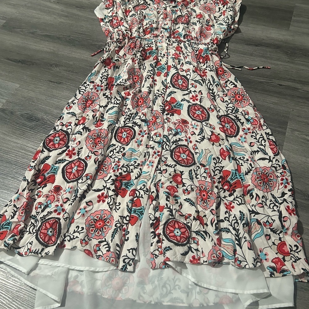 Floral women Dress - Multicolor - Picture 3 of 6